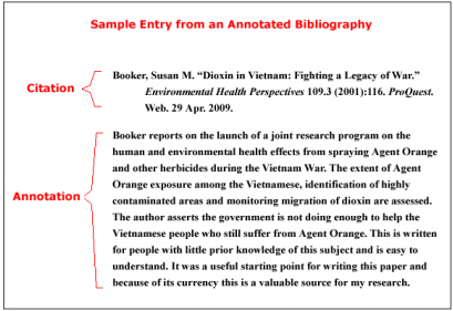 create annotated bibliography online